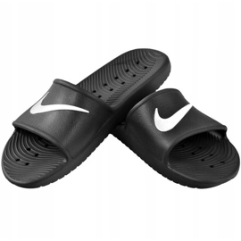 Chaussons Nike Kawa Shower 832528 001 pour hommes le noir 1