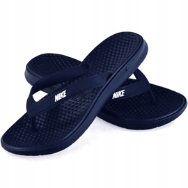 Tong Nike Solay 882690 400 Slide bleu marine 1
