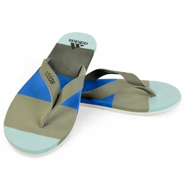 Chaussons Adidas Eezay Striped BA8809 bleu gris 1 Chaussons Adidas Eezay Striped BA8809 bleu gris 1