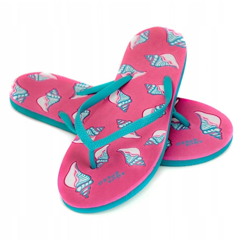 Chaussons Aqua-Speed ​​Napoli rose bleu 03 1