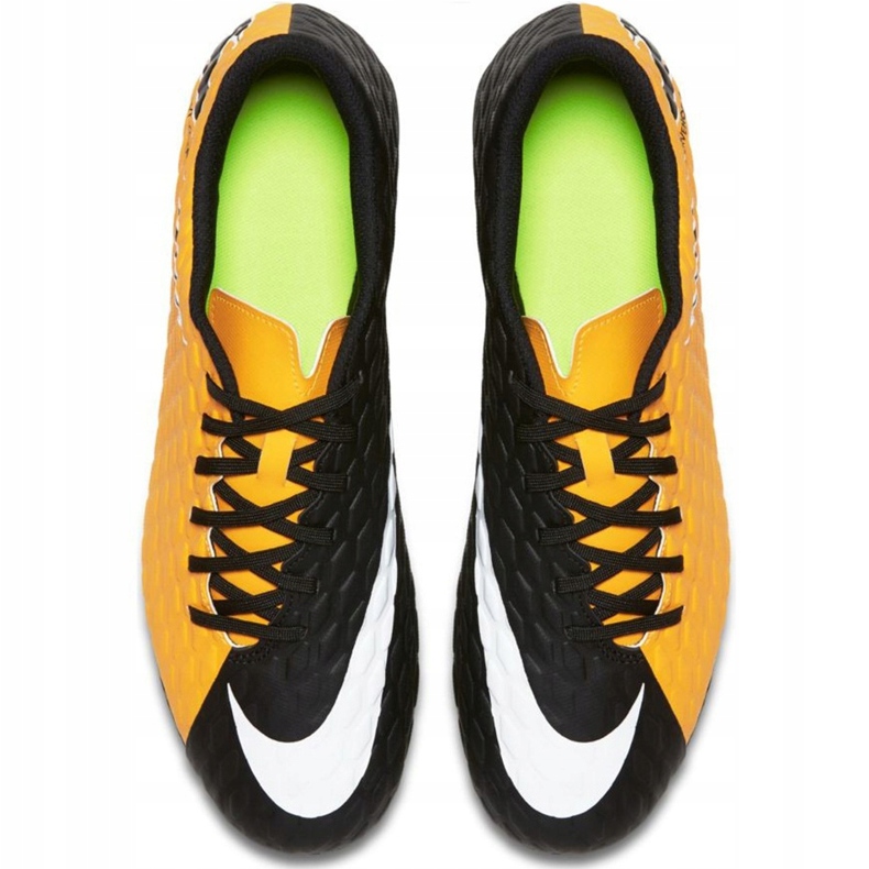 Nike Hypervenom Phalon Iii Fg Jr 852595 801 chaussures de football jaune jaune 1
