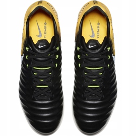 Nike Tiempo Ligera Iv Fg Jr 897725 008 chaussures de football noir 1