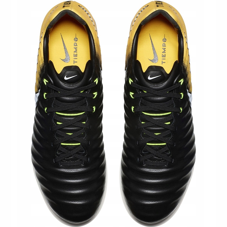Nike Tiempo Ligera Iv Fg Jr 897725 008 chaussures de football noir 1