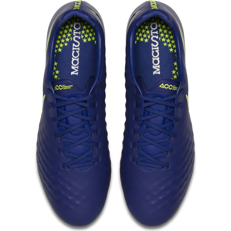 Nike Magista Opus Ii Fg 843813 409 chaussures de football bleu marine 1
