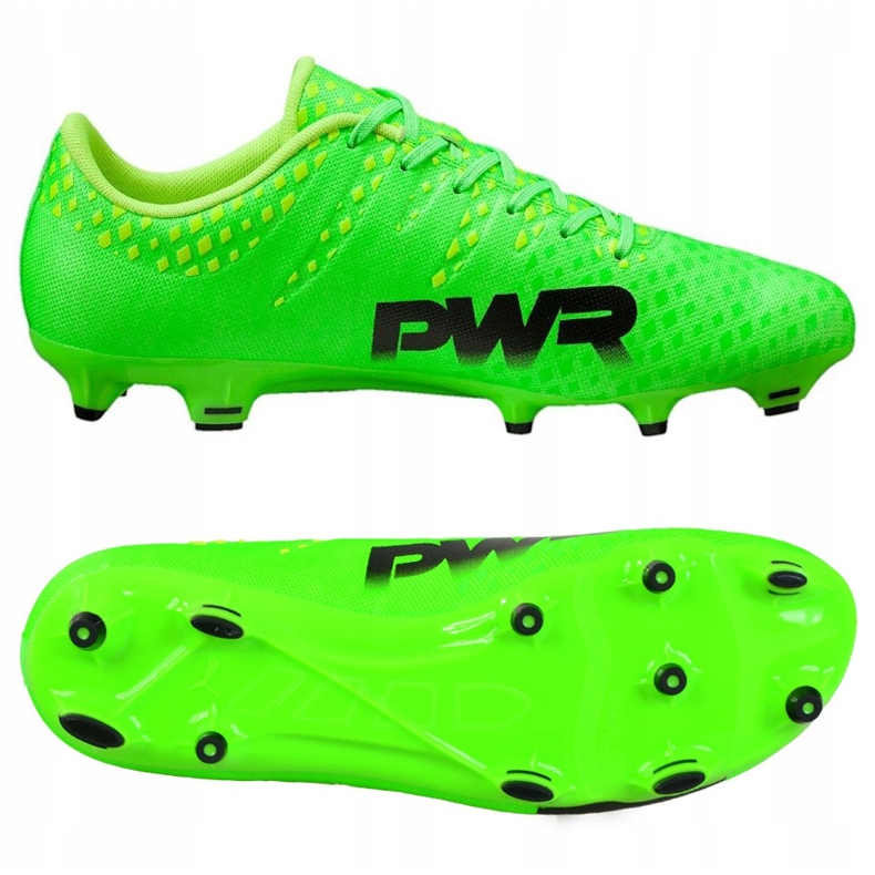 Chaussures de football Puma Evo Power Vigor 3 Fg vert 103956 01 1