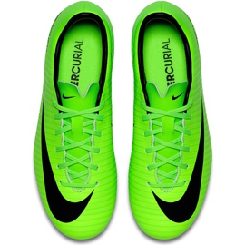 Nike Mercurial Victory Vi Fg Jr 831945 303 chaussures de football vert vert 1
