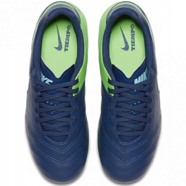 Nike Tiempo Legend Vi Fg Jr 819186 443 chaussures de football bleu marin 1 Nike Tiempo Legend Vi Fg Jr 819186 443 chaussures de football bleu marin 1