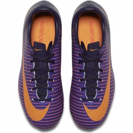 Nike Mercurial Vapor Xi Fg Jr 831945 585 chaussures de football violet violet 1