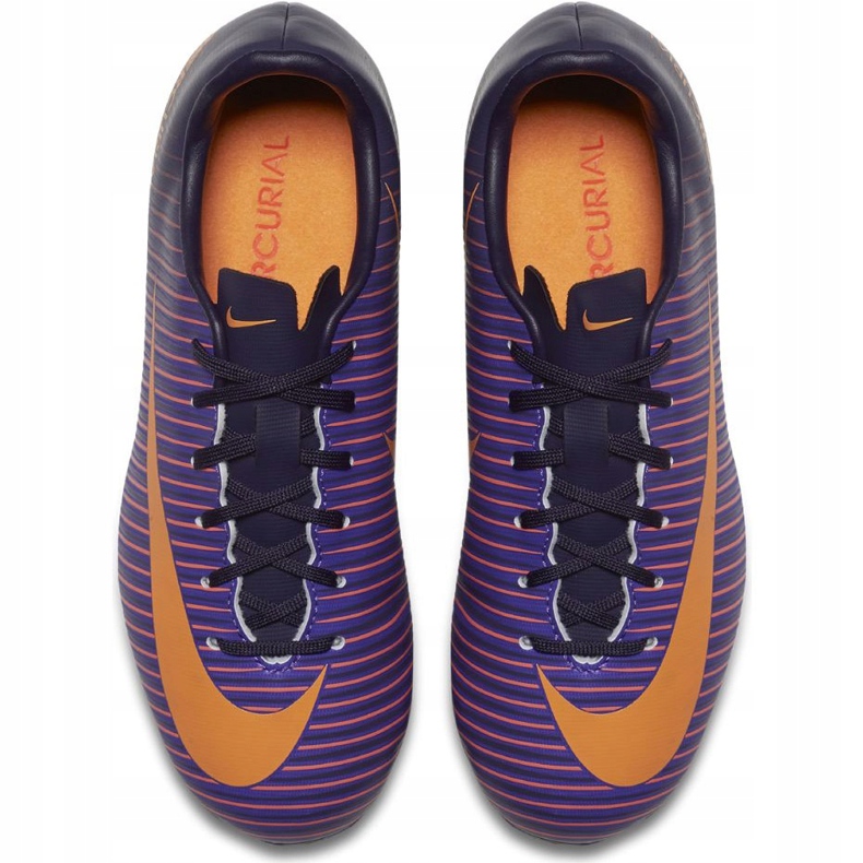 Nike Mercurial Vapor Xi Fg Jr 831945 585 chaussures de football violet violet 1