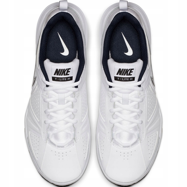 Chaussures pour hommes Nike T Lite Xi blanches et noires 616544 101 le noir 1