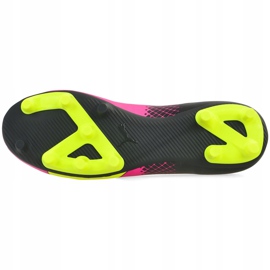Chaussures de football Puma Evo Speed ​​​​5.5 Fg 103596 01 jaune, jaune, rose jaune 6