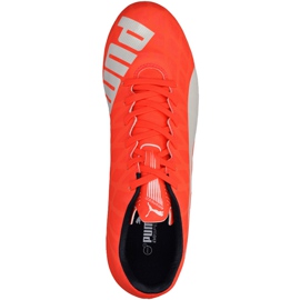 Chaussures de football Puma Evo Speed ​​​​5.4 Fg 103286 01 multicolore rouge 1
