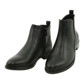 Bottines Chelsea Bottines noires Sergio Leone BT558 2