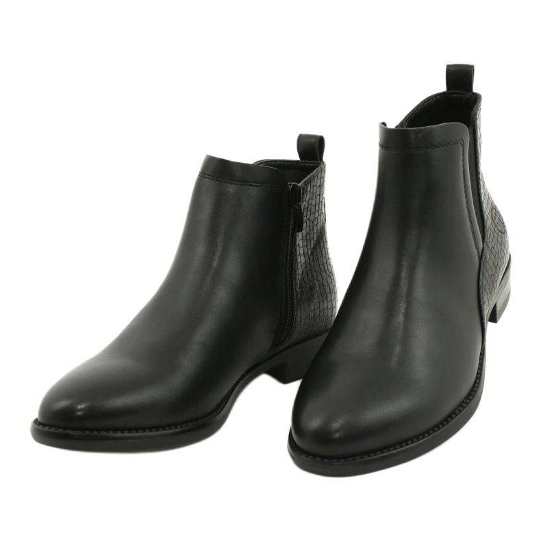 Bottines Chelsea Bottines noires Sergio Leone BT558 2