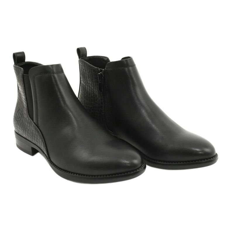 Bottines Chelsea Bottines noires Sergio Leone BT558 le noir 4