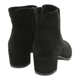Bottes en daim noires Sergio Leone BT528 4