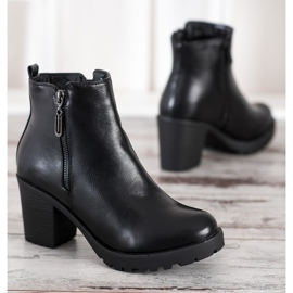 Small Swan Bottes chaudes pour femmes le noir 3