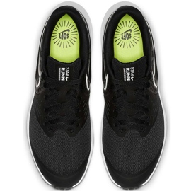 Nike Star Runner 2 chaussures pour enfants noir et blanc AQ3542 001 le noir 1