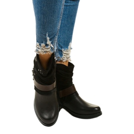 Bottines isolées noires Leblanc 1