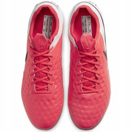 Nike Tiempo Legend 8 Elite Fg AT5293 606 chaussures de football multicolore rouge 1