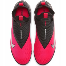 Chaussure de football Nike React Phantom Vsn 2 Pro Df Tf CD4174 606 rouge noir rouge 1