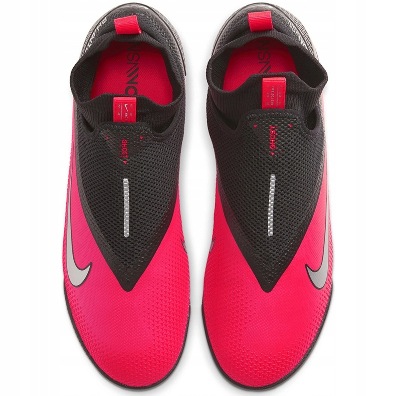 Chaussure de football Nike React Phantom Vsn 2 Pro Df Tf CD4174 606 rouge noir rouge 1