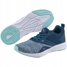 Puma Nrgy Comet W 190556 42 chaussures de course bleu vert 2
