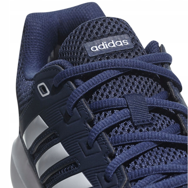Chaussures Adidas M Duramo Lite 2.0 CG4048 blanc bleu marine 4
