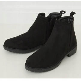 Bottines Chelsea noires pour femme JB044 Noir 2