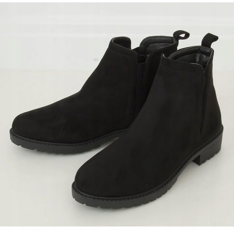 Bottines Chelsea noires pour femme JB044 Noir 2
