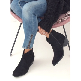 Noir Bottines à talons noir 99-63 Noir le noir 3