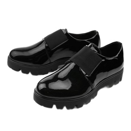 Chaussures sans lacets pour femmes Corda noires le noir 2