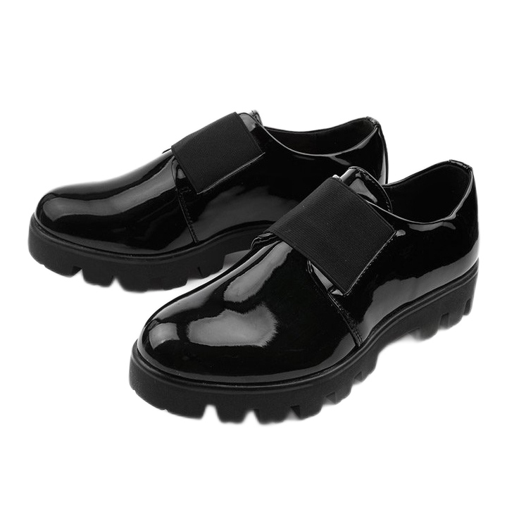 Chaussures sans lacets pour femmes Corda noires 2