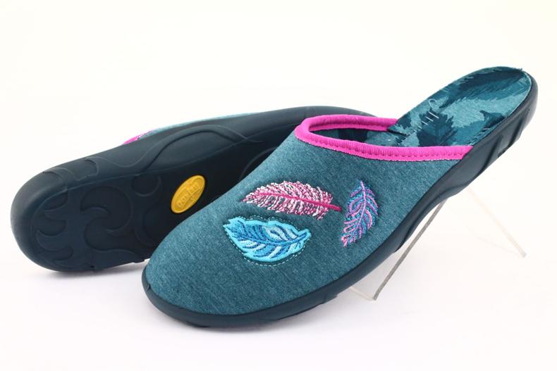 Chaussures femme Befado colorées 235D166 multicolore bleu rose 3