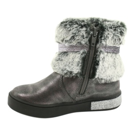 American Club Bottes zippées américaines GC26 / 20 en étain argent gris 1 American Club Bottes zippées américaines GC26 / 20 en étain argent gris 1