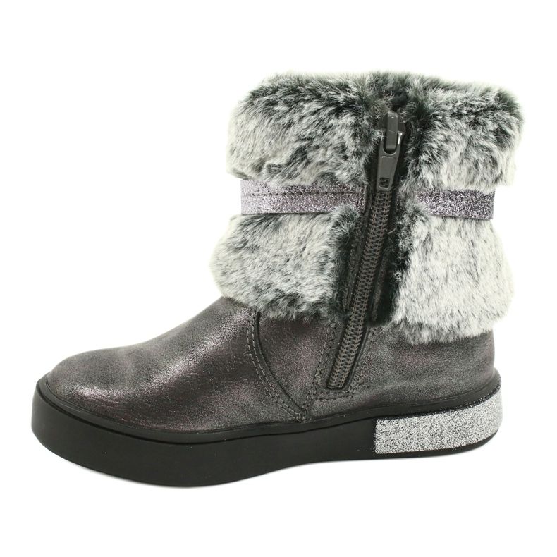 American Club Bottes zippées américaines GC26 / 20 en étain argent gris 1 American Club Bottes zippées américaines GC26 / 20 en étain argent gris 1