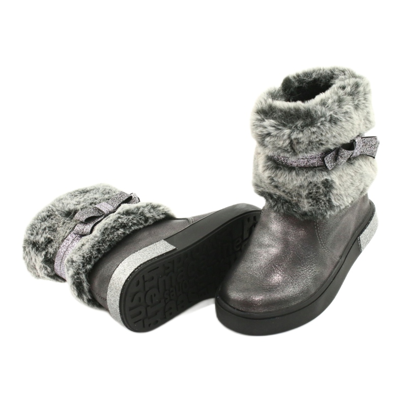 American Club Bottes zippées américaines GC26 / 20 en étain argent gris 3 American Club Bottes zippées américaines GC26 / 20 en étain argent gris 3