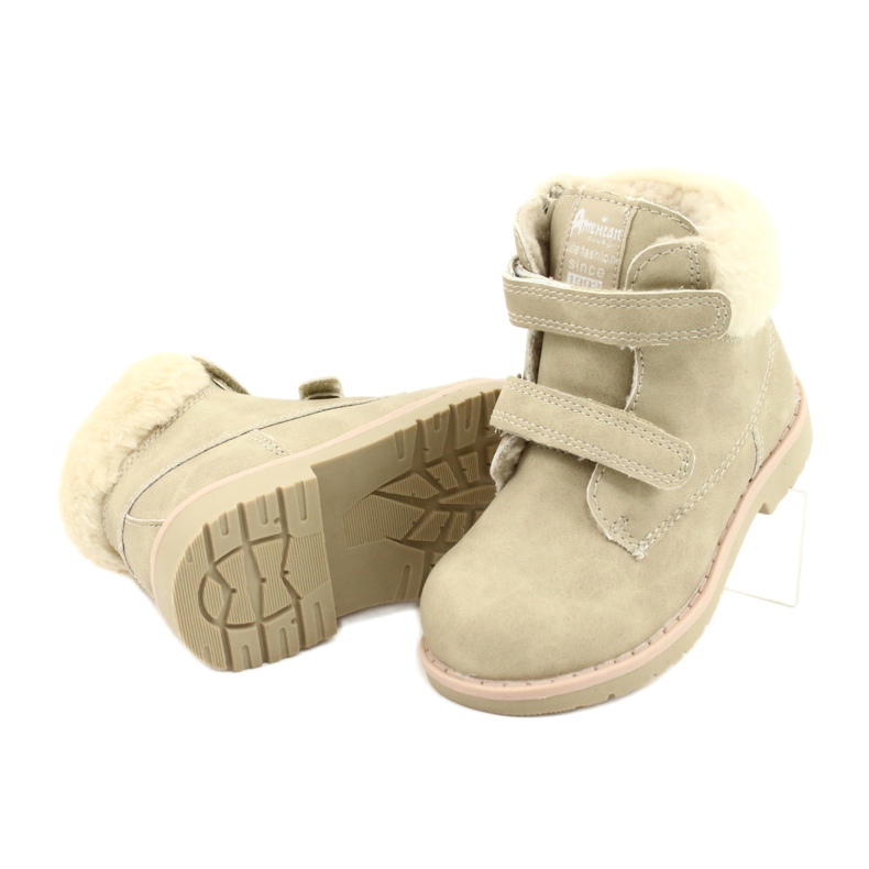 Bois velcro American Club ES54 lt.beige 3