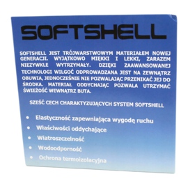 Bottes softshell American Club avec membrane HL47 / 20 marine bleu marine rose 5