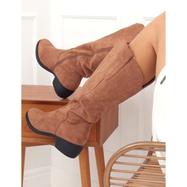 Camel 231-B0 Bottes de cowboy camel brun 4