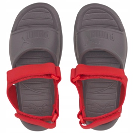 Sandales pour enfants Puma Divecat v2 Injex Ps gris-rouge 369546 05 1