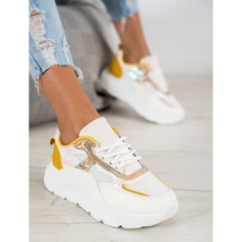 SHELOVET Baskets à la mode blanche 1