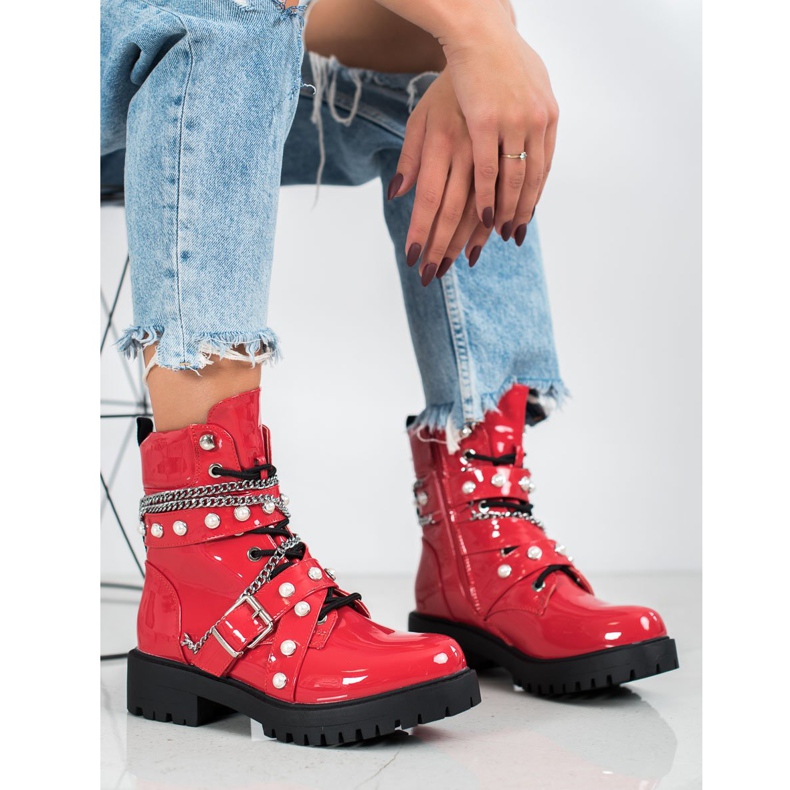 Seastar Ouvriers laqués rouges 2