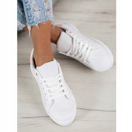 SHELOVET Chaussures de sport confortables blanc 2