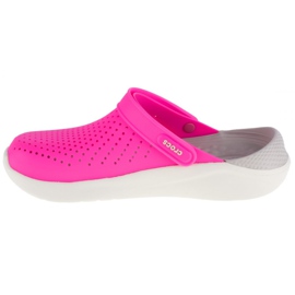 Sabots Crocs LiteRide 204592-6QV noir rose 1