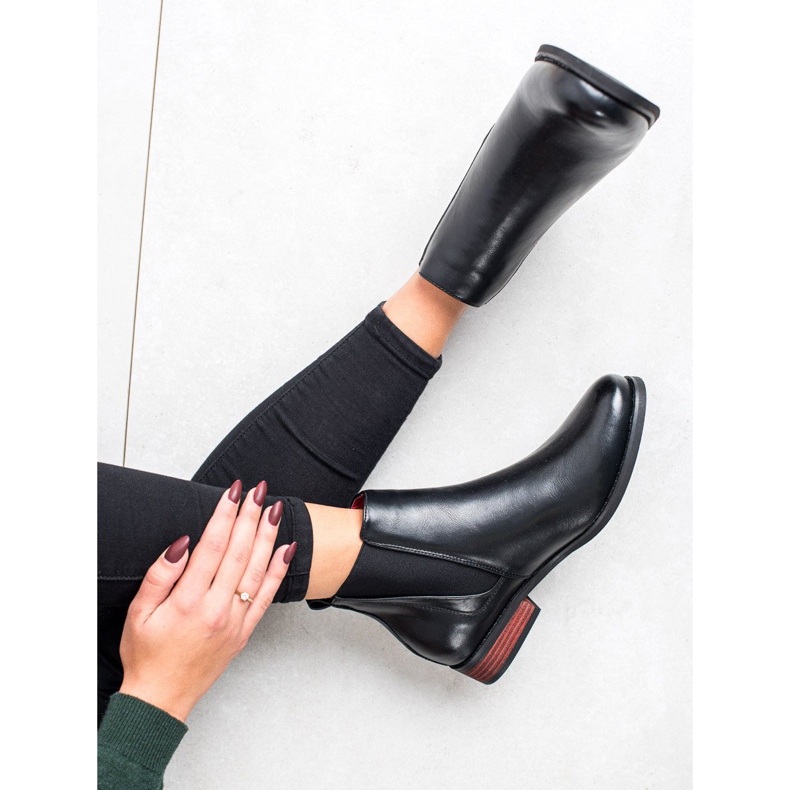 Goodin Bottines Chelsea noires le noir 1