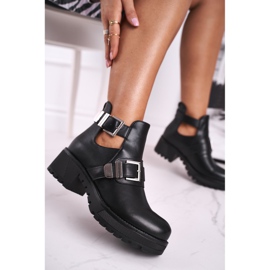 FE1 Bottes Femme Noir Boucles Frago le noir 4