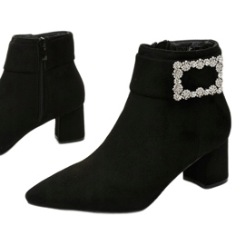 Bottines noires avec fermeture éclair Antipodes le noir 1