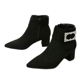 Bottines noires avec fermeture éclair Antipodes le noir 2