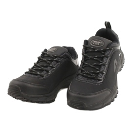 American Club Chaussures de sport américaines imperméables soft-shell HL04 / 20 noir gris 2